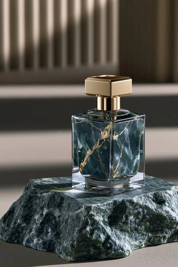زجاجة عطر مخمل